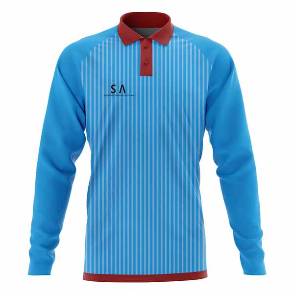 Blue Cricket Long Sleeve Shirt Manufacturers in Australia